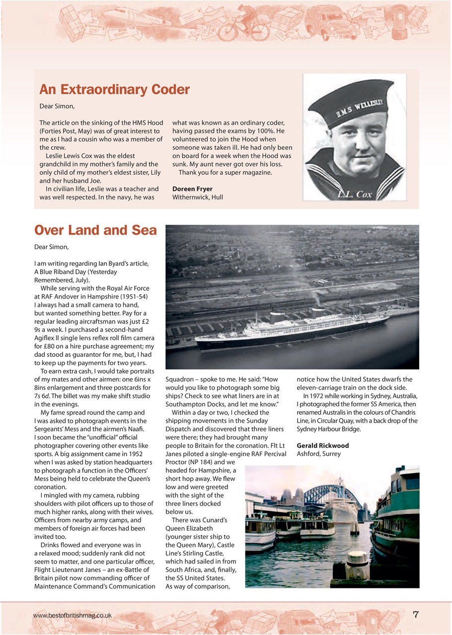 Best of British Preview Pages