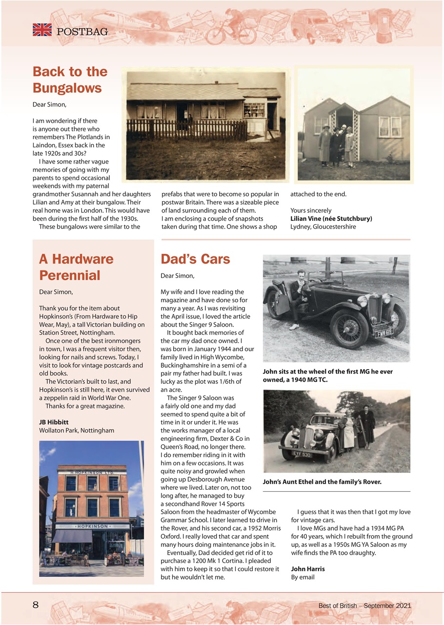 Best of British Preview Pages