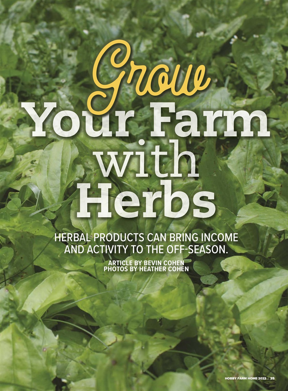 Hobby Farms Magazine Preview Pages