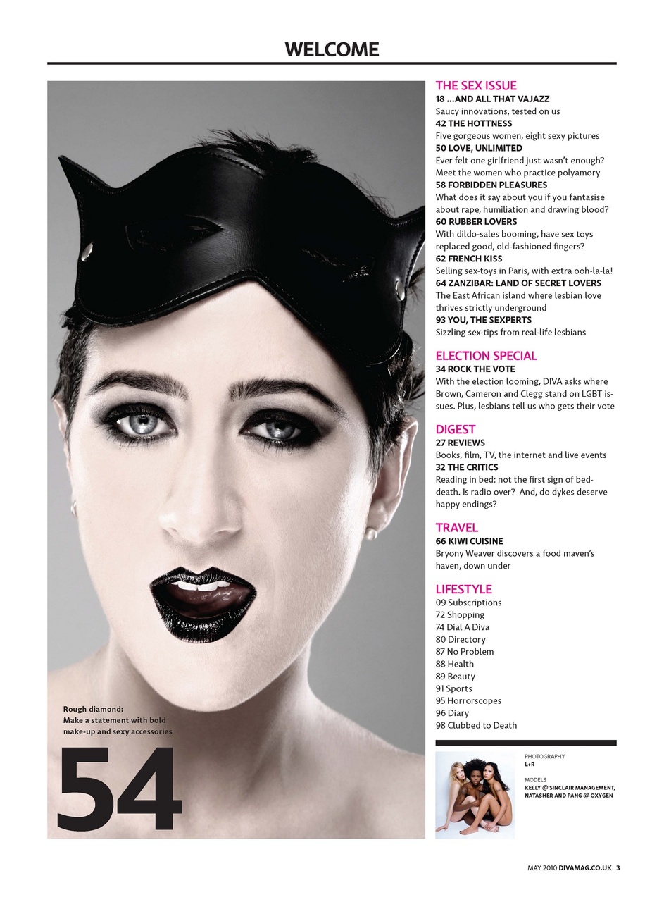 DIVA Magazine Preview Pages