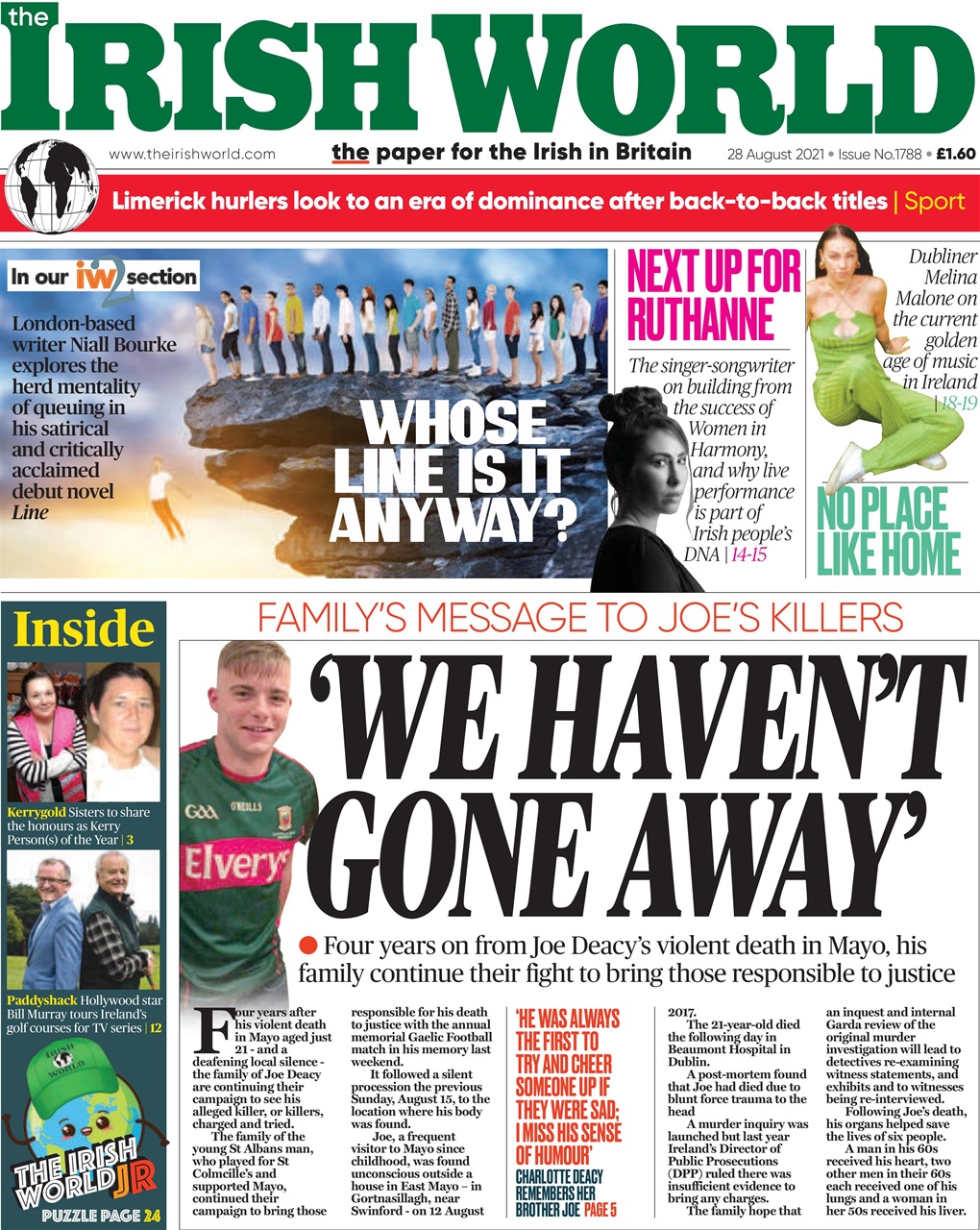 Irish World Preview Pages