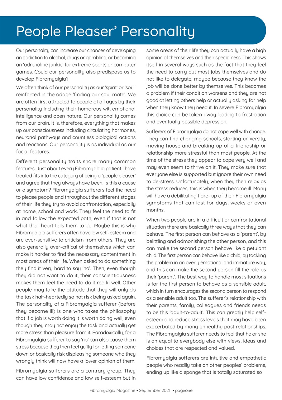 Fibromyalgia Magazine Preview Pages