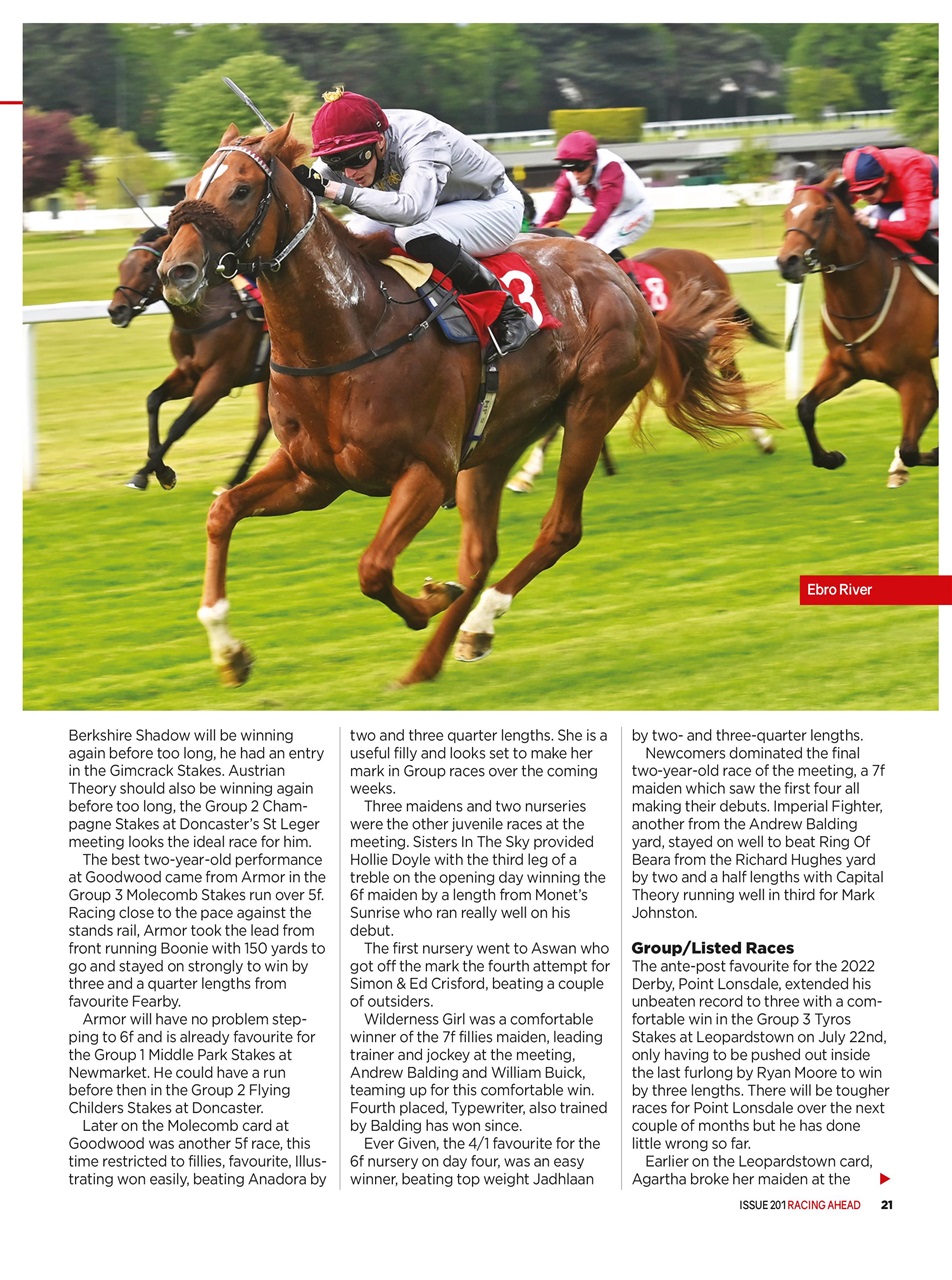Racing Ahead Preview Pages