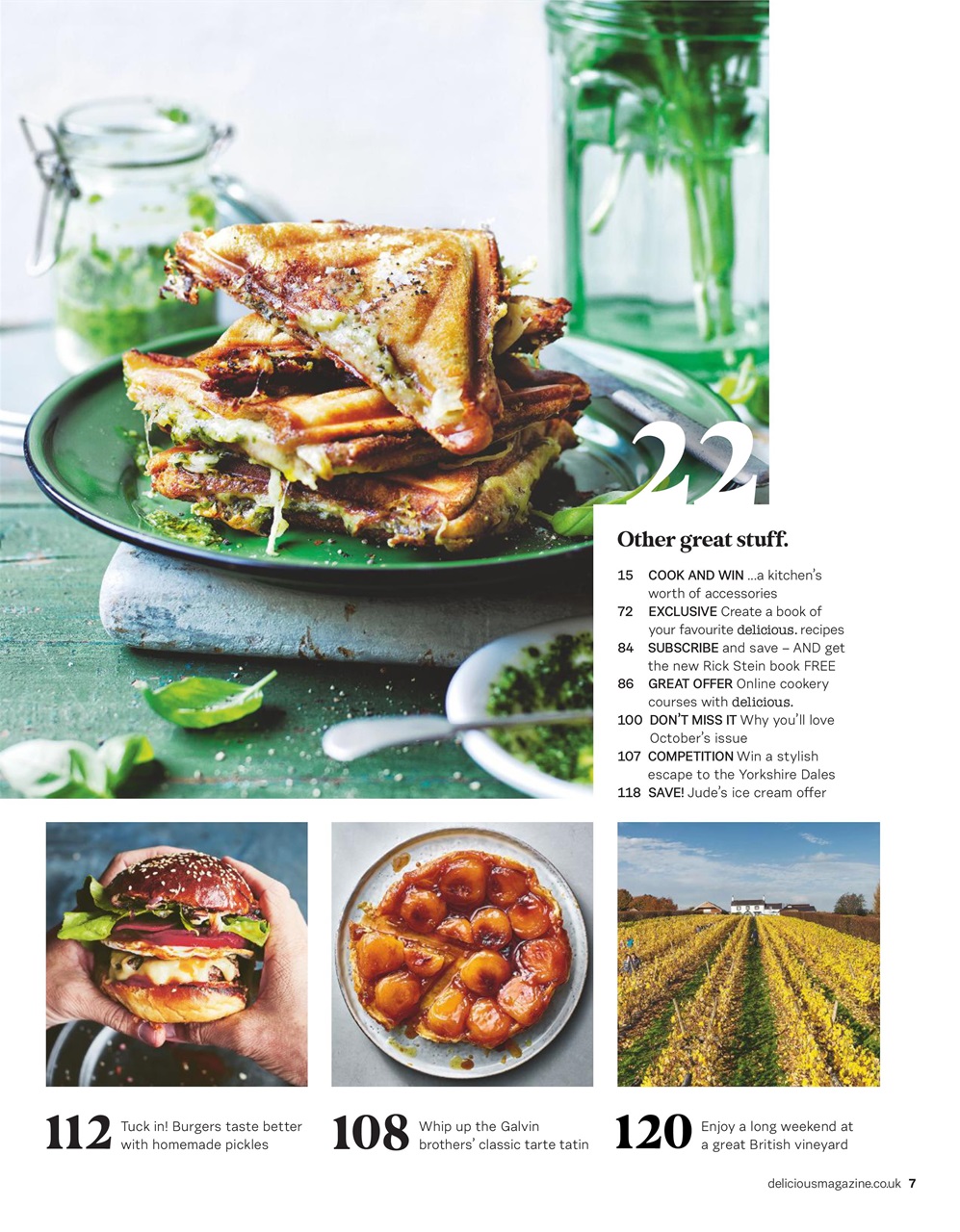 delicious. Magazine Preview Pages