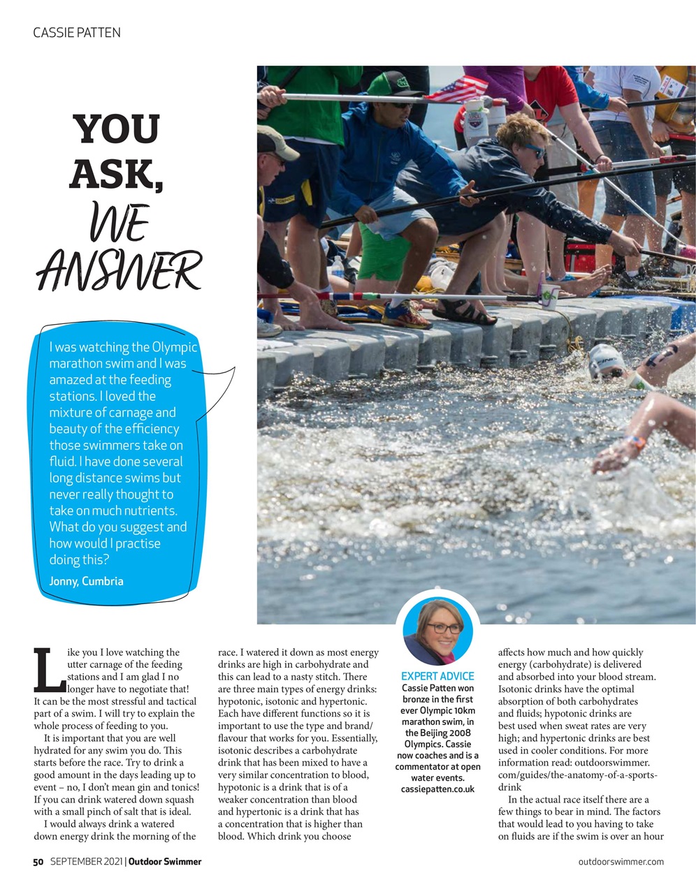 Outdoor Swimmer Preview Pages