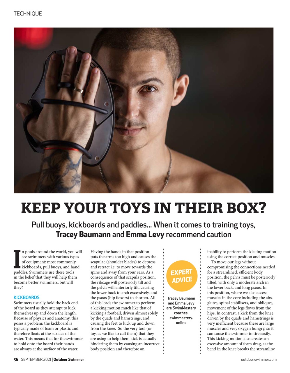Outdoor Swimmer Preview Pages