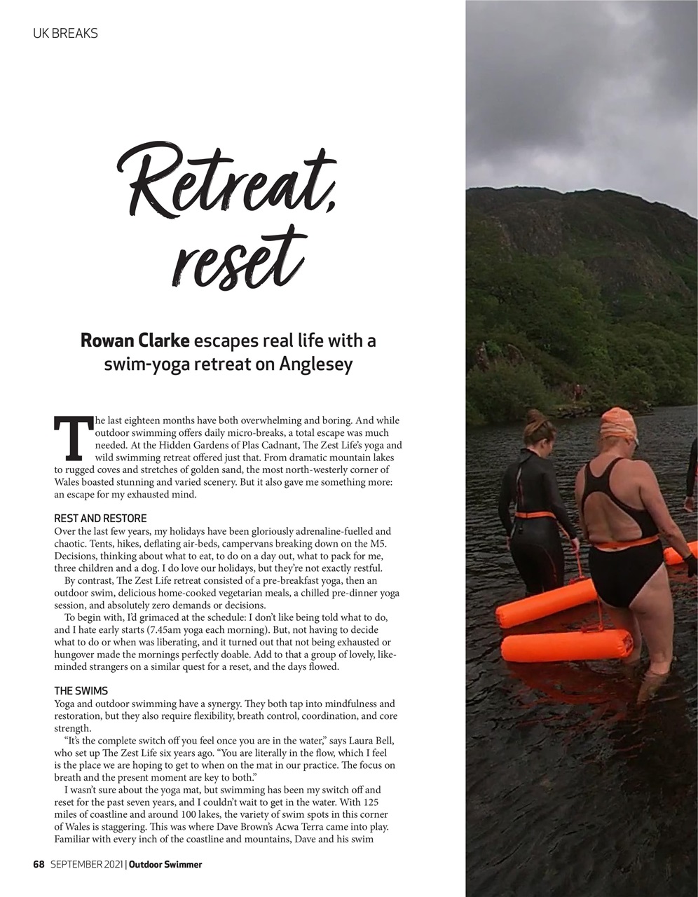 Outdoor Swimmer Preview Pages