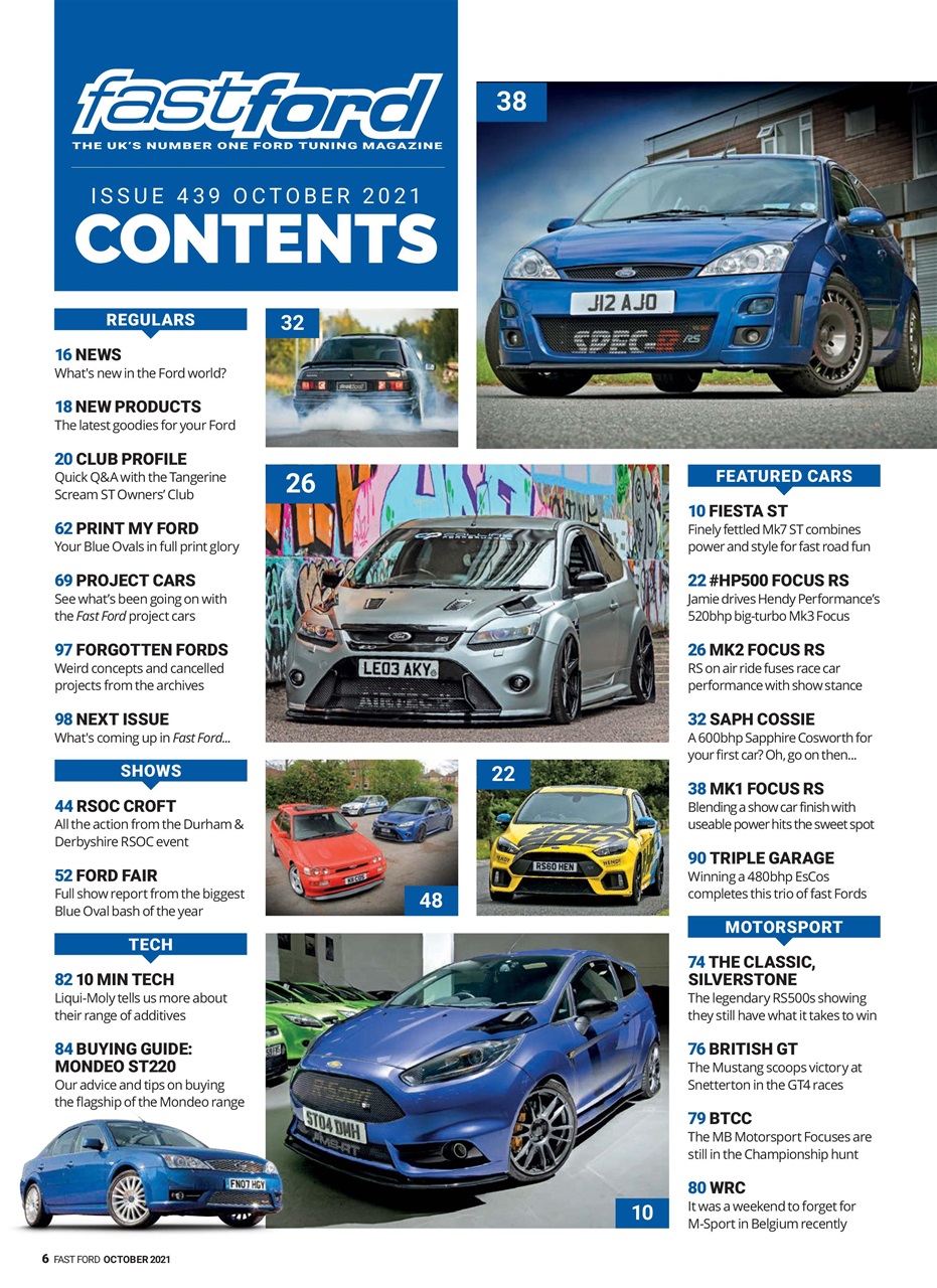 Fast Ford Preview Pages