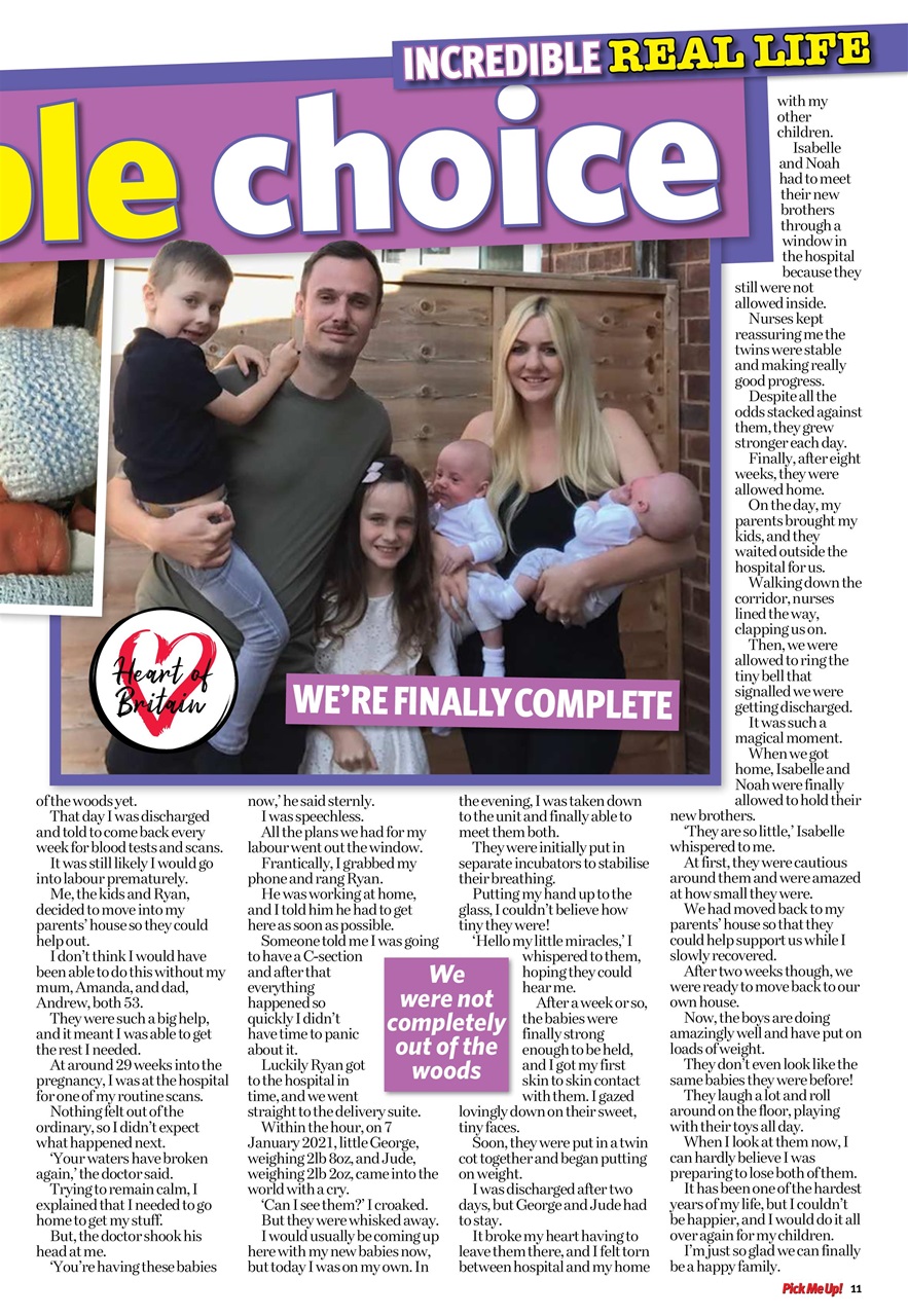 Pick Me Up Preview Pages