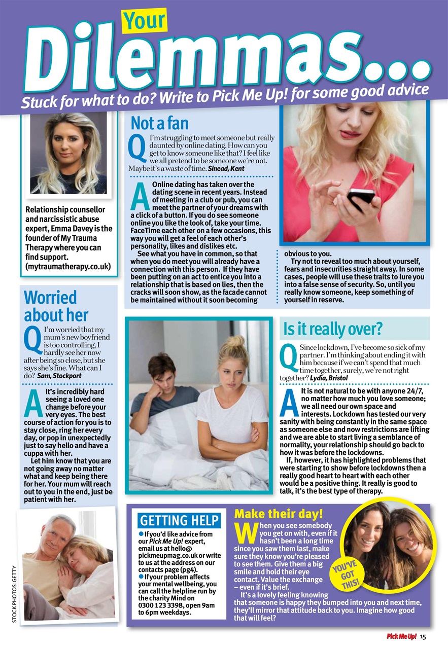 Pick Me Up Preview Pages