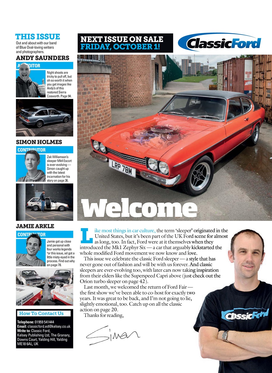 Classic Ford Preview Pages