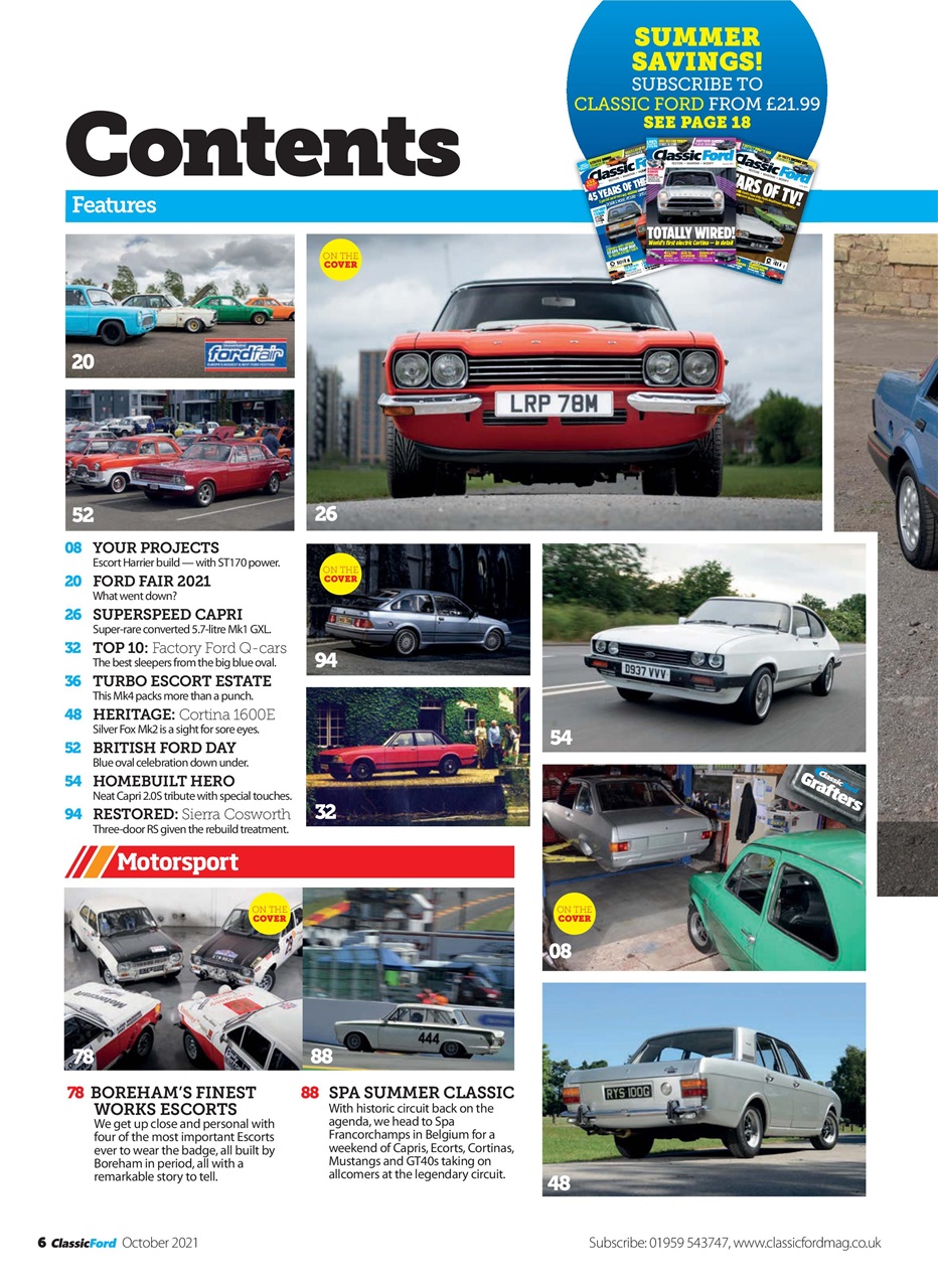 Classic Ford Preview Pages