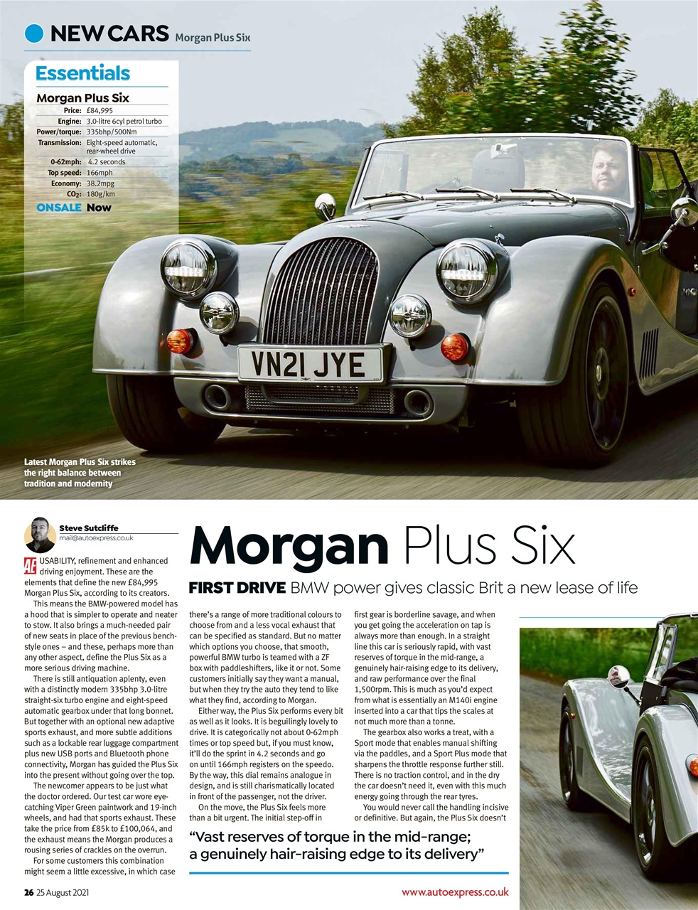 Auto Express Preview Pages