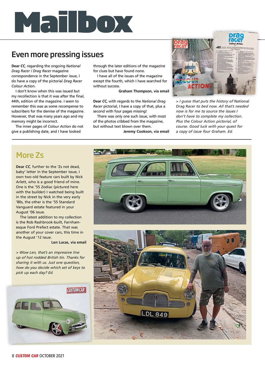 Custom Car Preview Pages