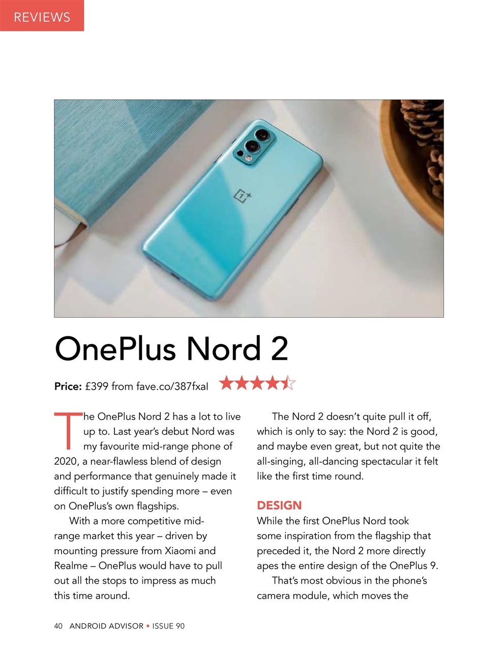 Android Advisor Preview Pages