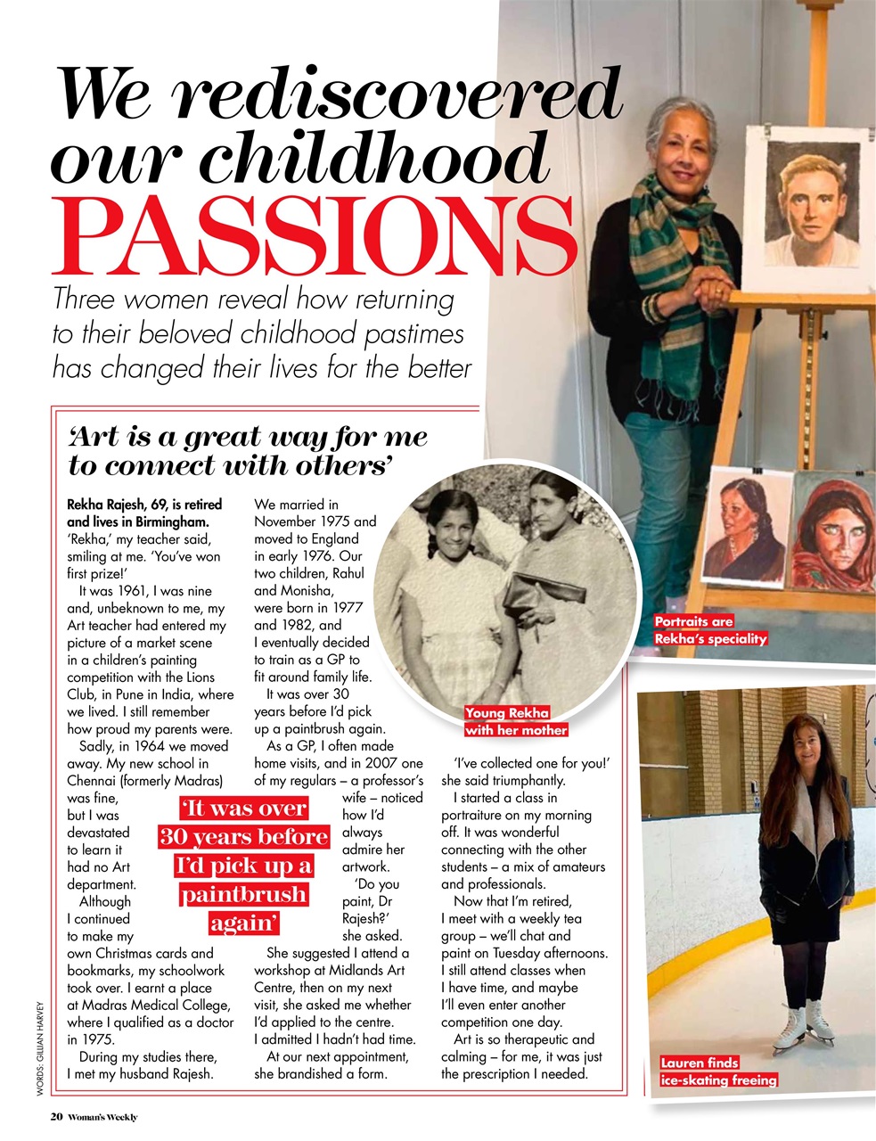 Woman's Weekly Preview Pages