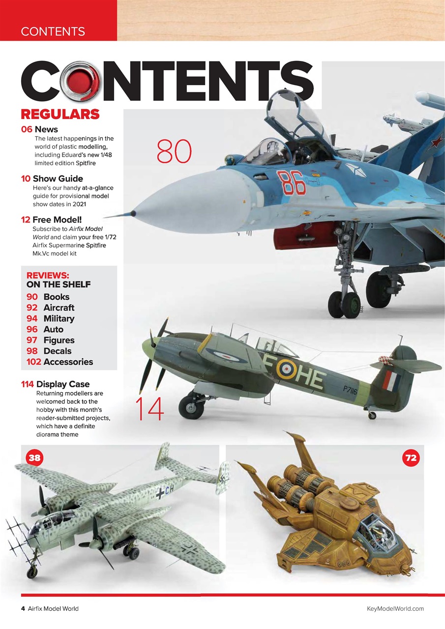 Airfix Model World Preview Pages
