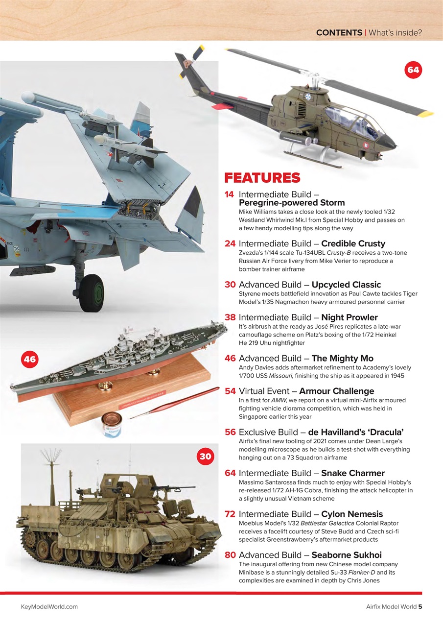 Airfix Model World Preview Pages