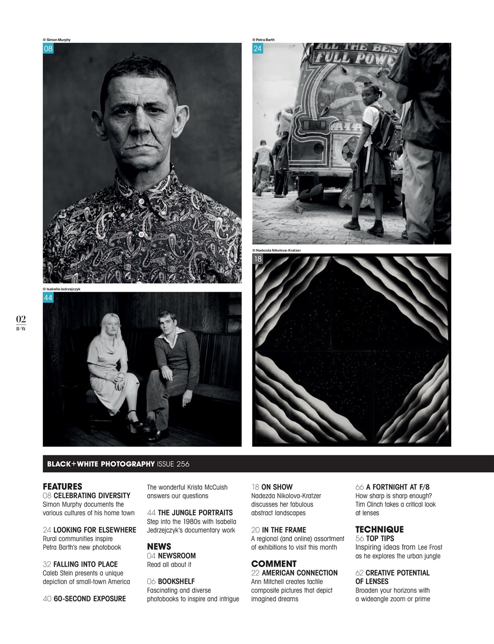 Black+White Photography Preview Pages