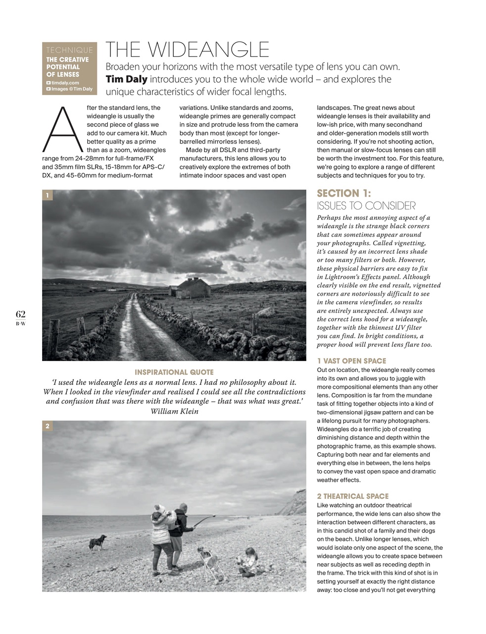 Black+White Photography Preview Pages