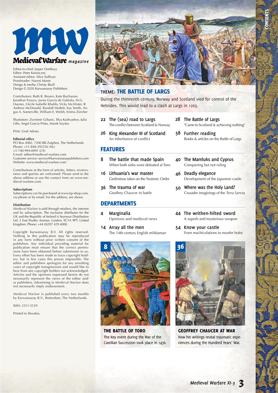 Medieval World Preview Pages