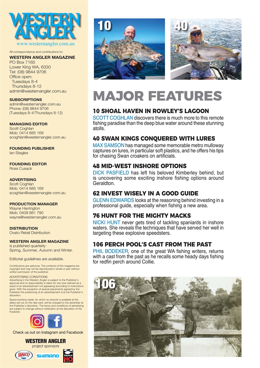 Western Angler Preview Pages