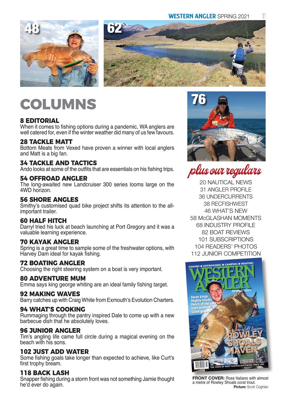 Western Angler Preview Pages