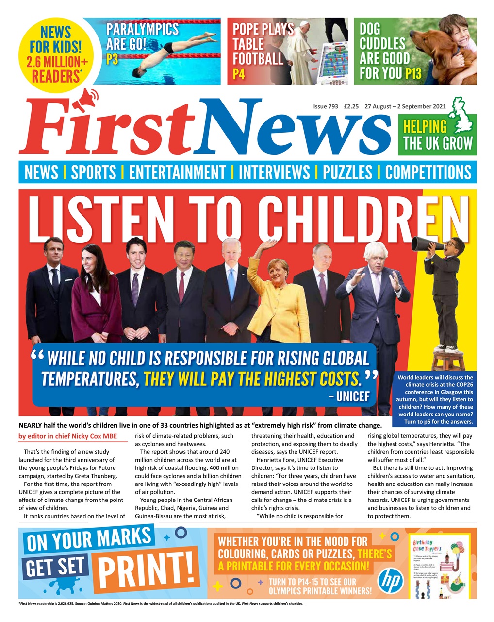 First News Preview Pages