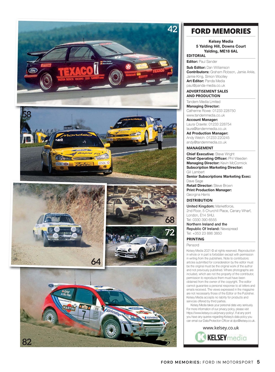 Ford Memories Preview Pages