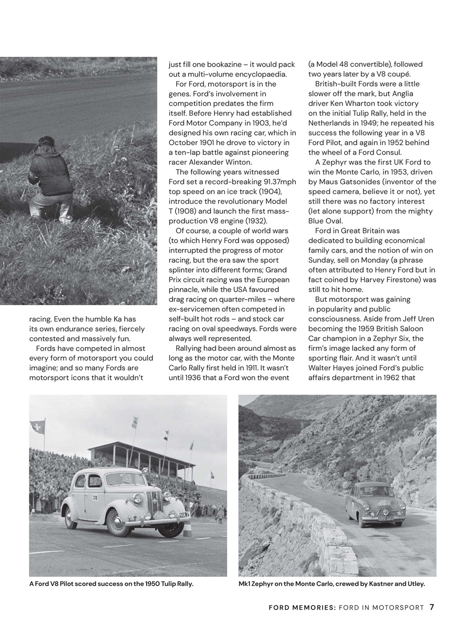 Ford Memories Preview Pages