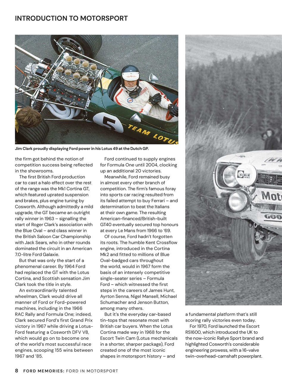 Ford Memories Preview Pages