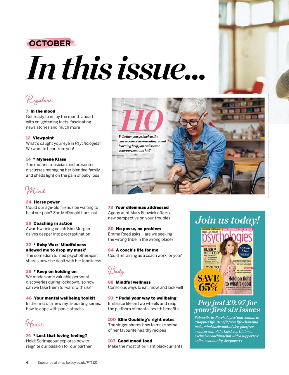 Psychologies Preview Pages