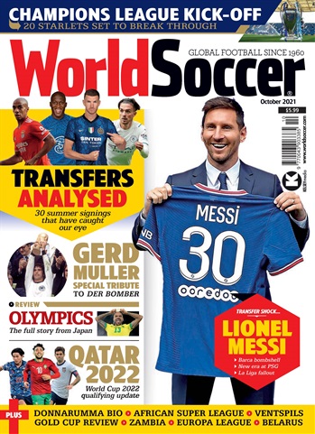 World Soccer issue Oct-21
