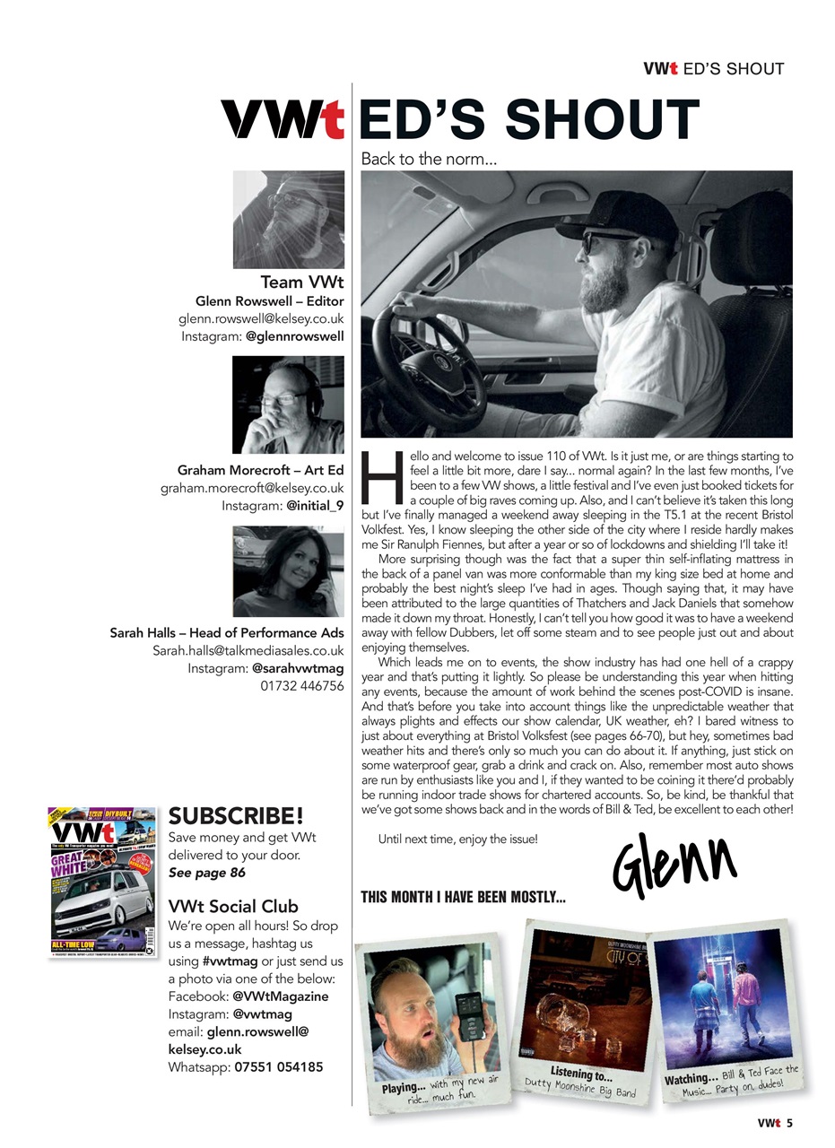 VWt Magazine Preview Pages