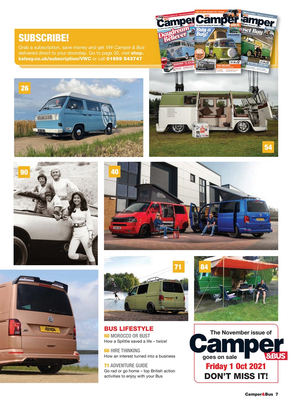 VW Camper Preview Pages