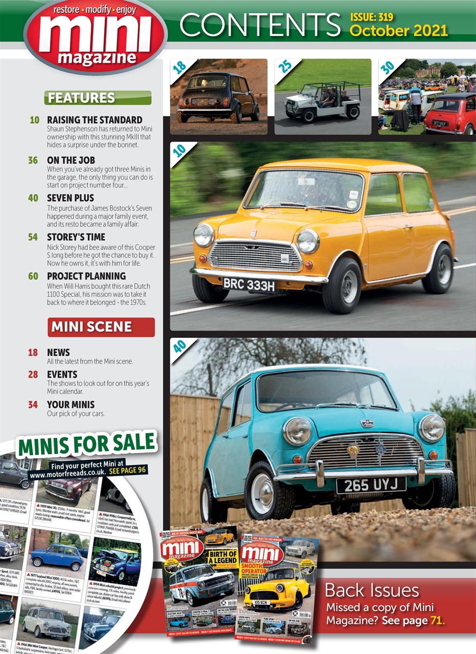 Mini Magazine Preview Pages