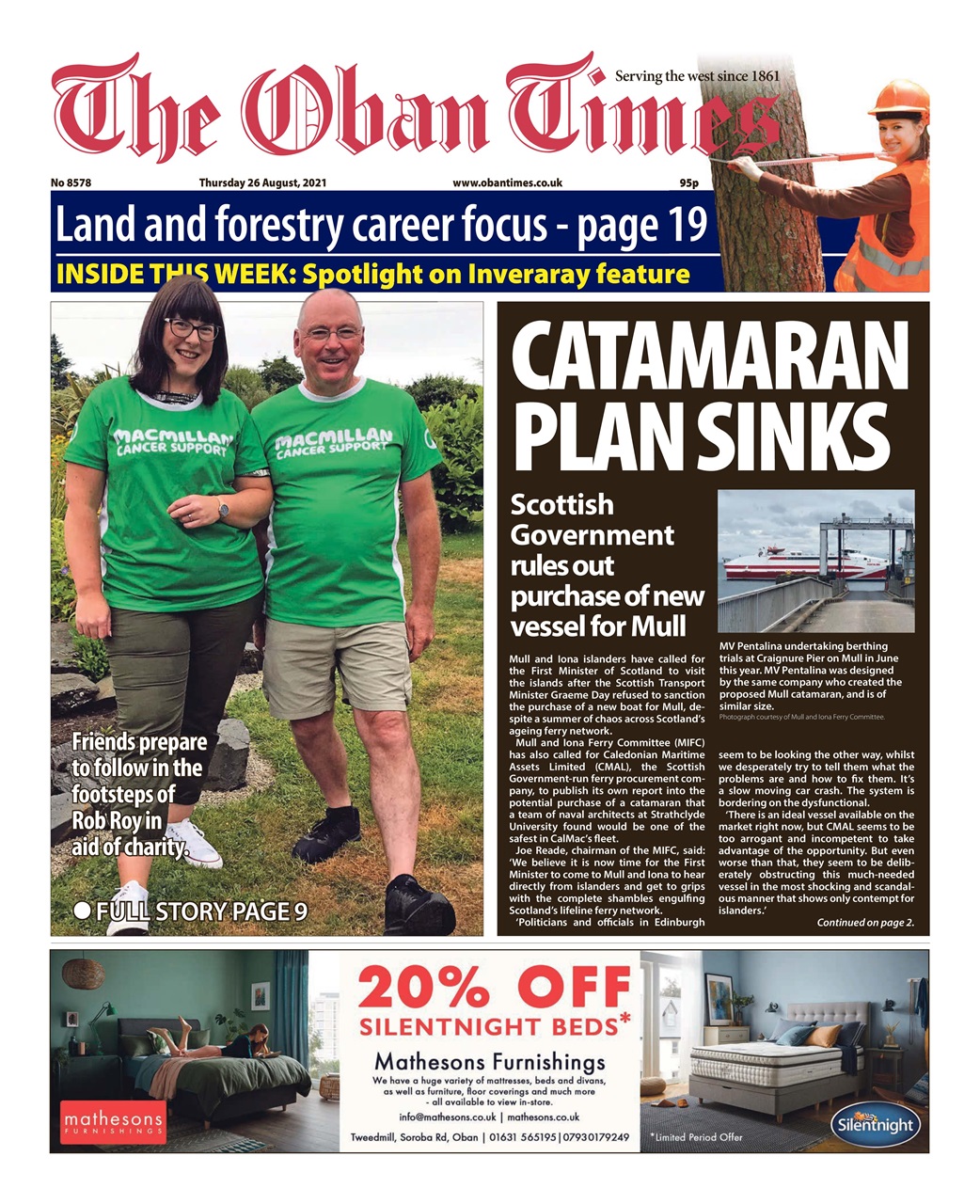 The Oban Times & Lochaber Times Preview Pages