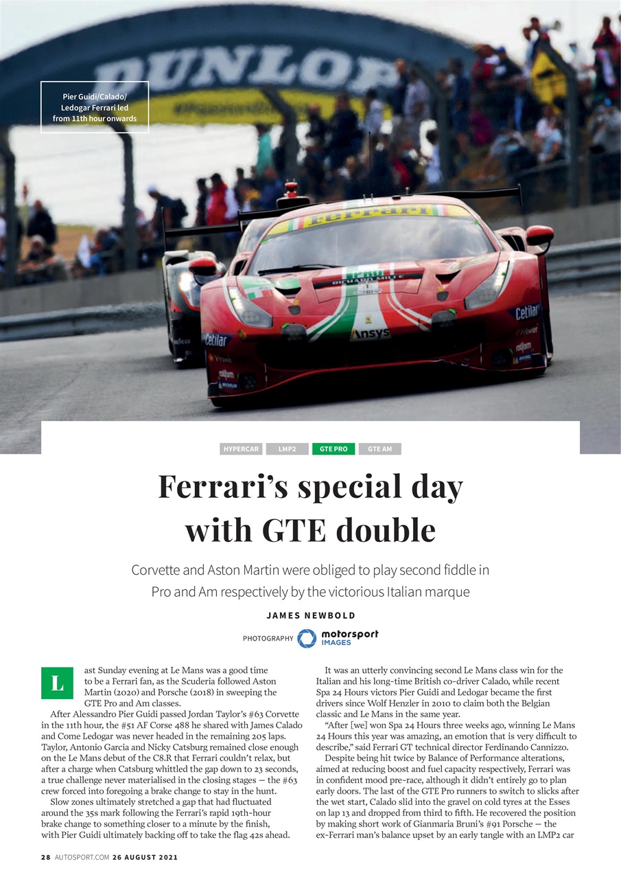 Autosport Preview Pages