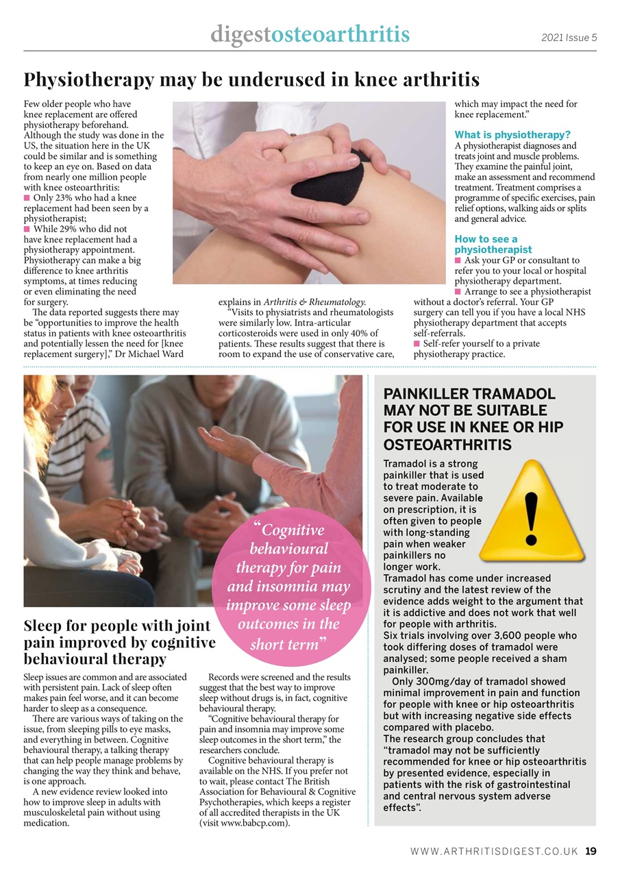 Arthritis Digest Preview Pages