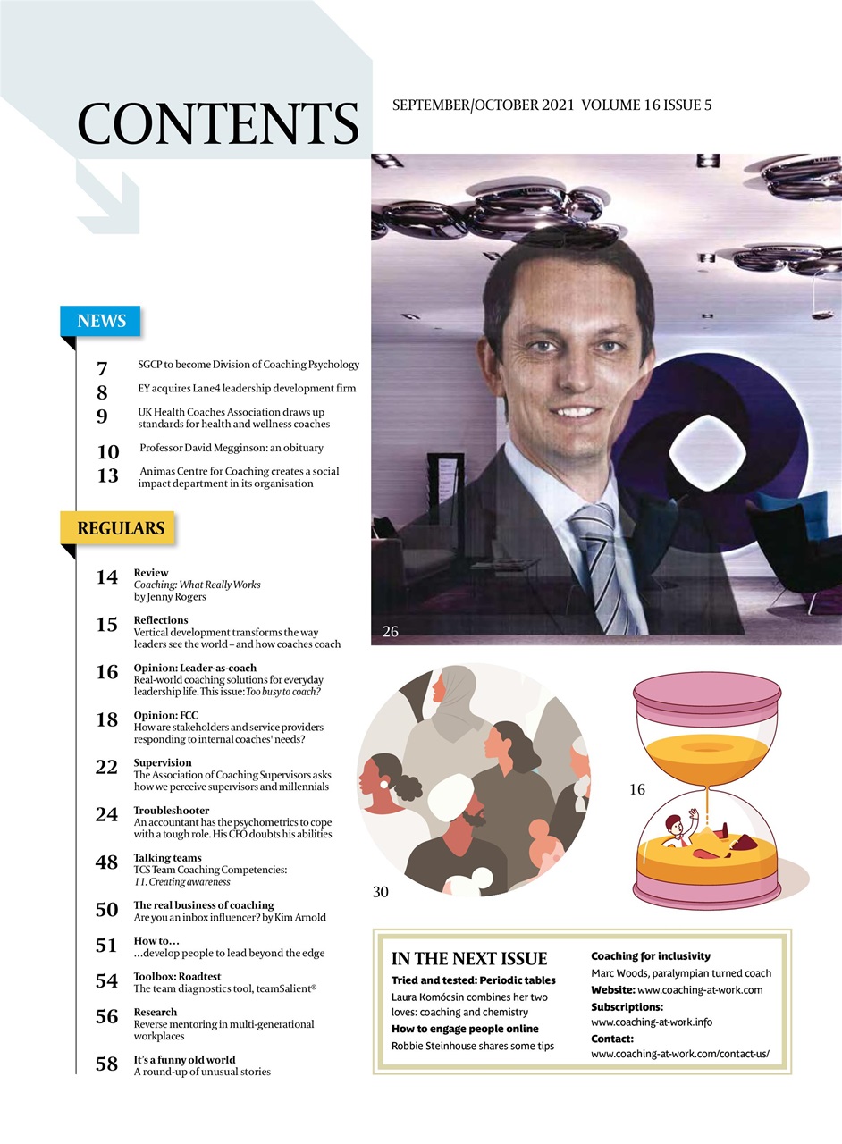 Coaching at Work Preview Pages