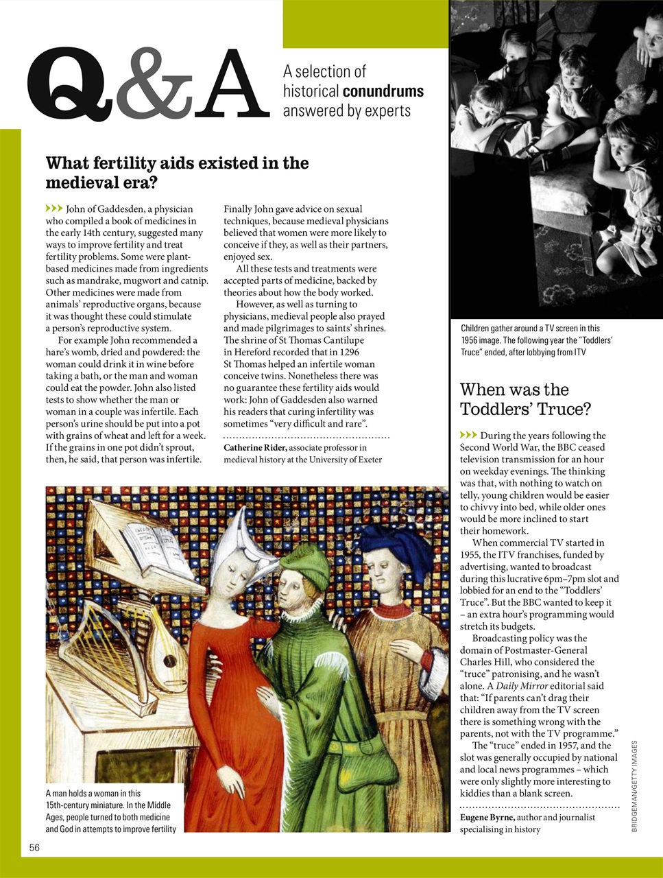 BBC History Magazine Preview Pages