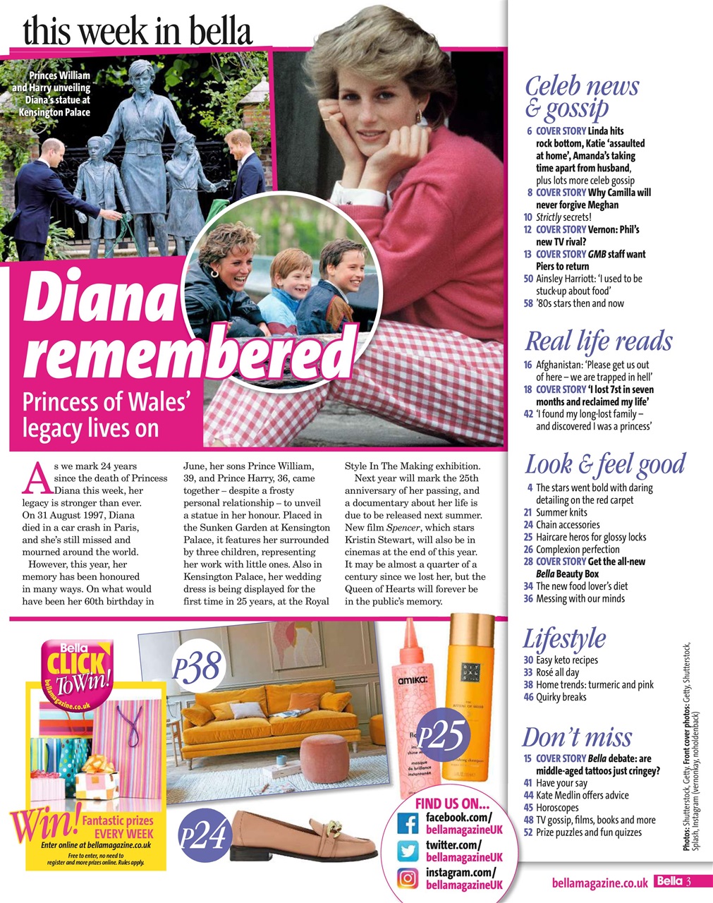 Bella Magazine Preview Pages