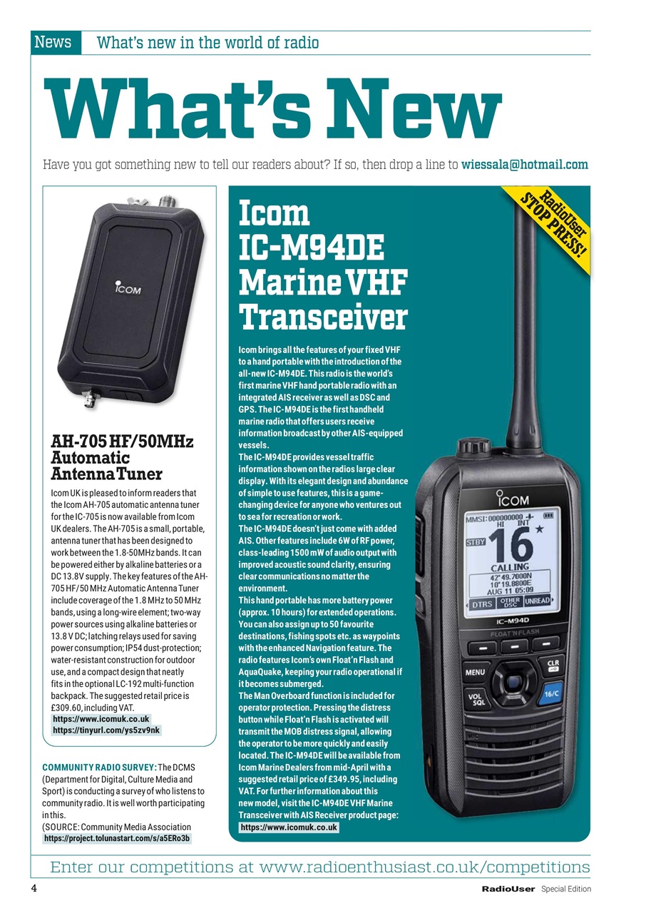 Radio User Preview Pages