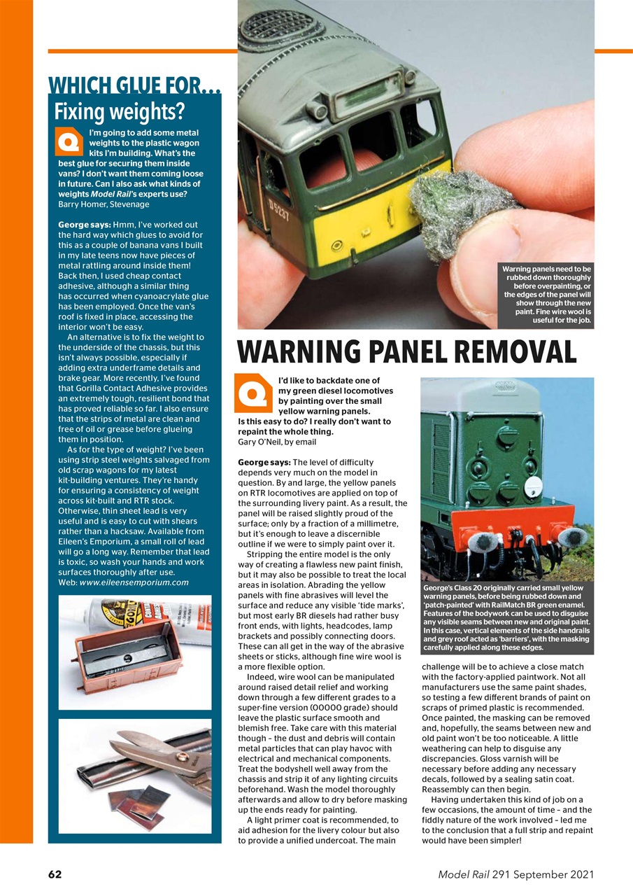 Model Rail Preview Pages