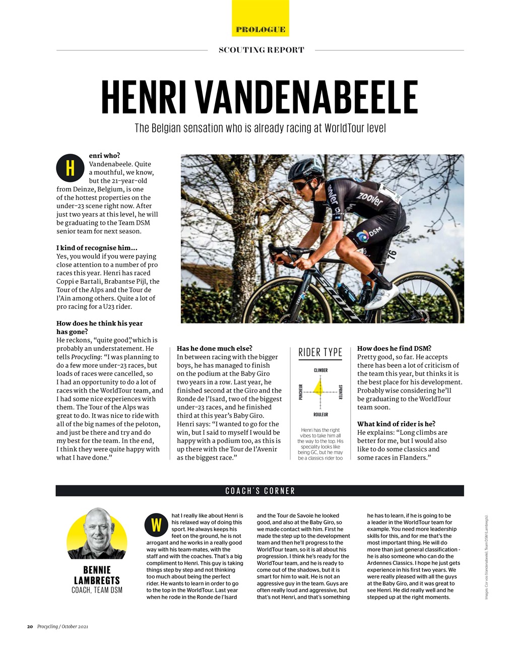 Procycling Preview Pages
