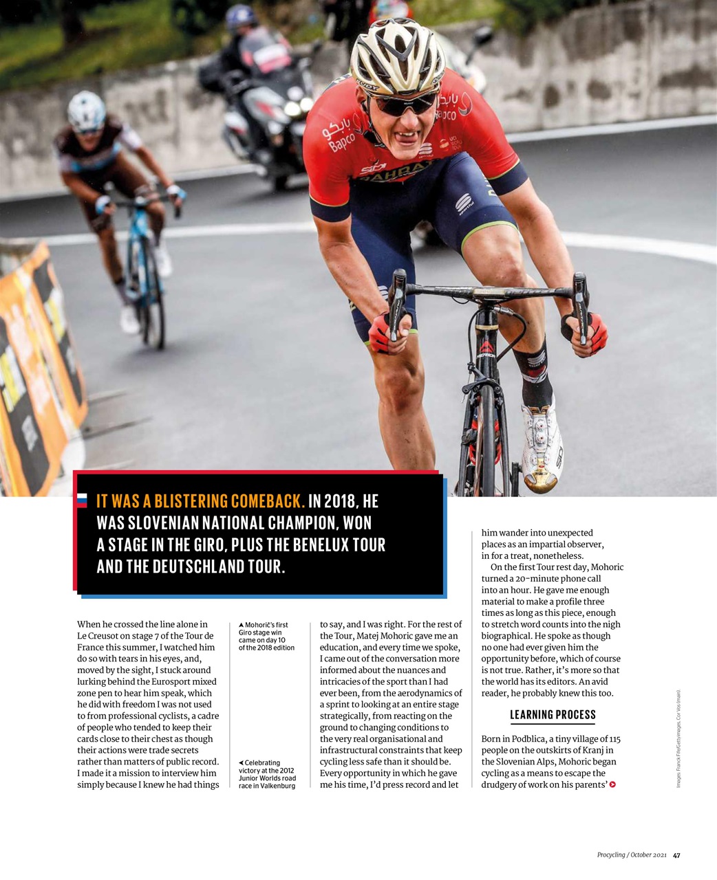 Procycling Preview Pages