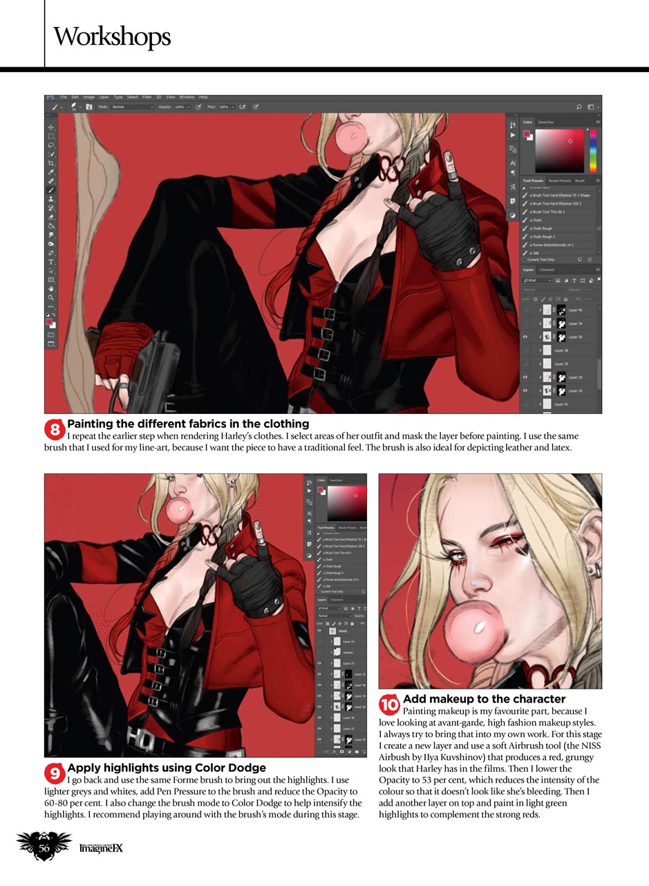 ImagineFX Preview Pages
