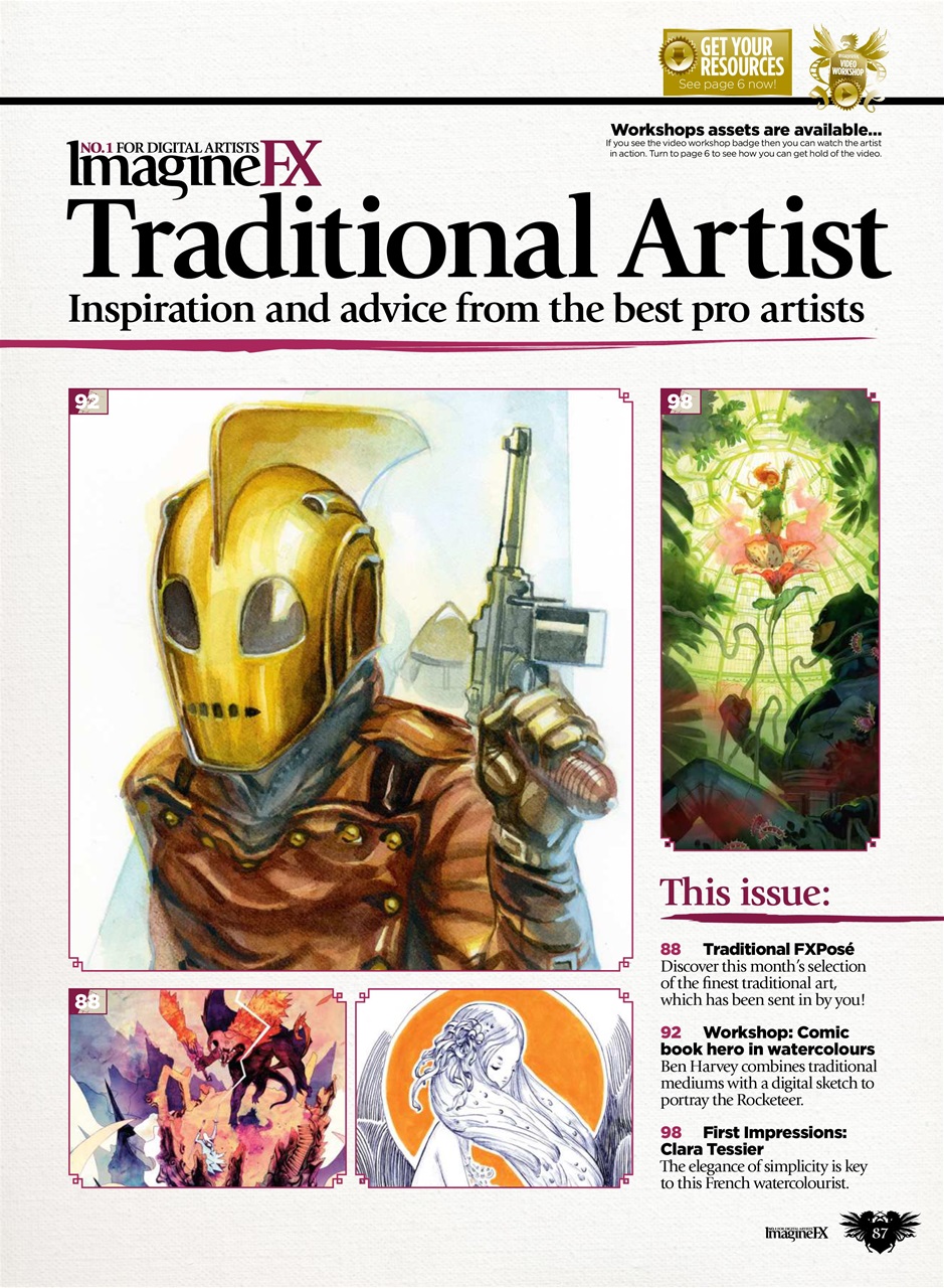 ImagineFX Preview Pages