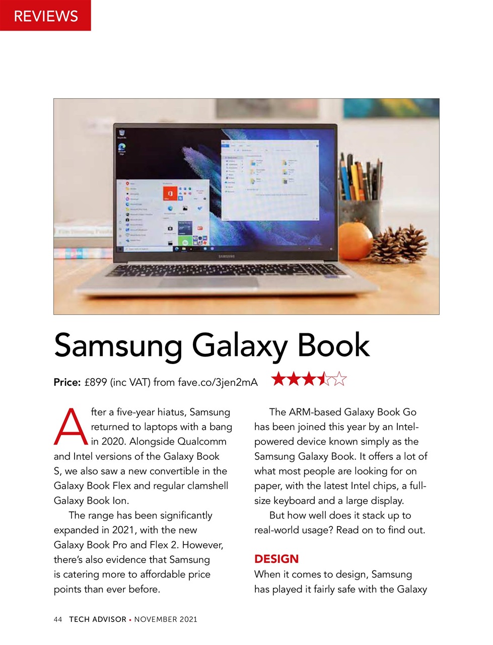 Tech Advisor Preview Pages