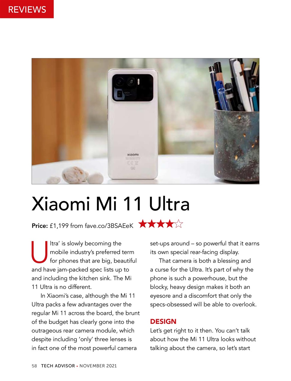 Tech Advisor Preview Pages